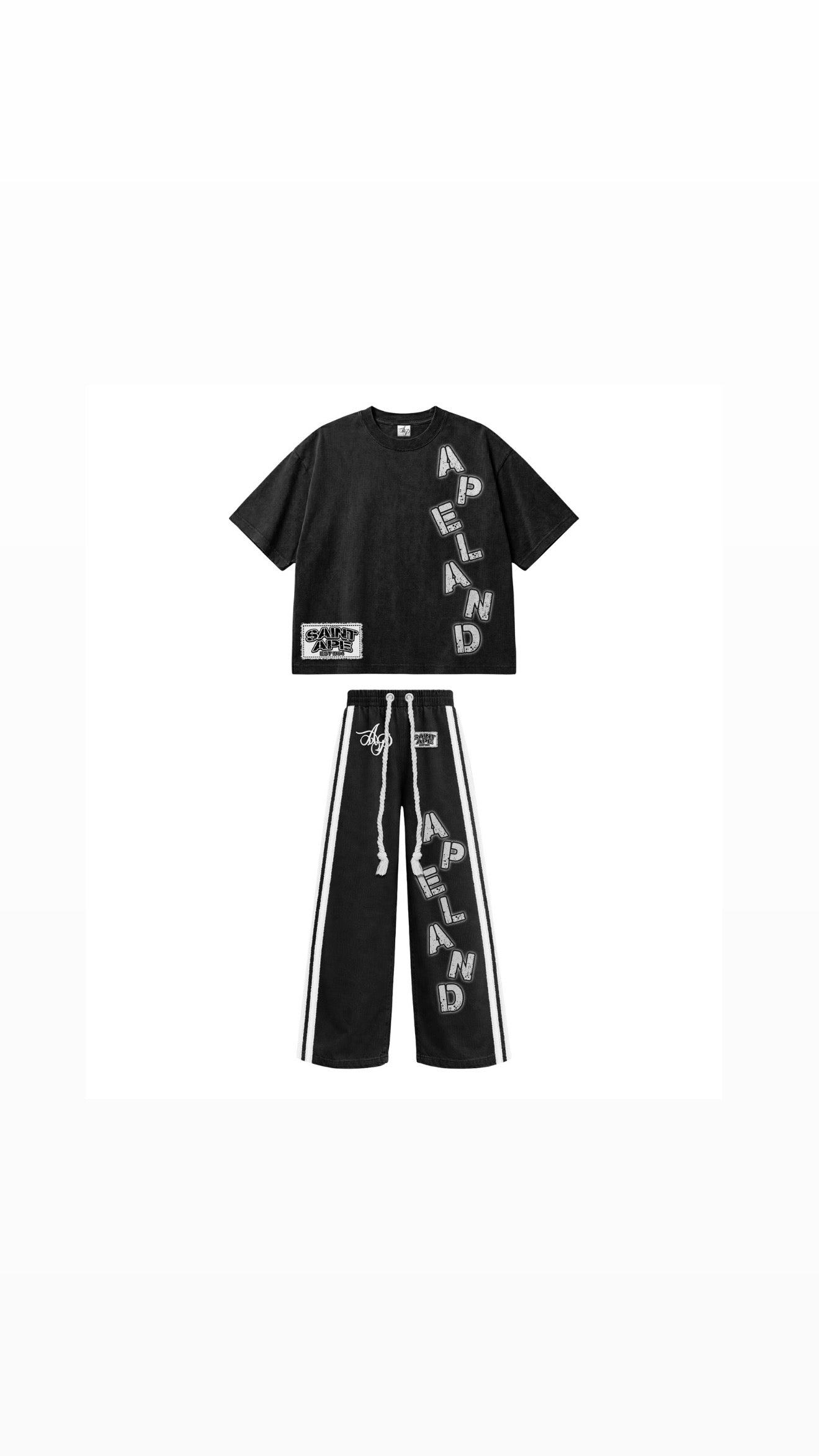 Jogging Pants and T-Shirt Set